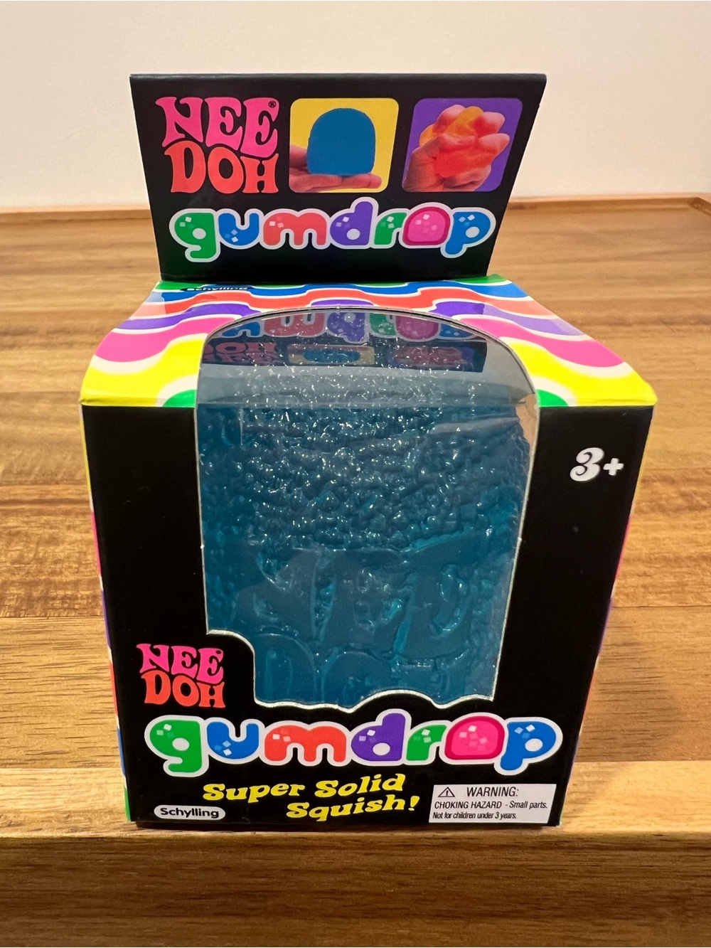 🔥💙NeeDoh Gumdrop Super Solid Squish - 
Blue